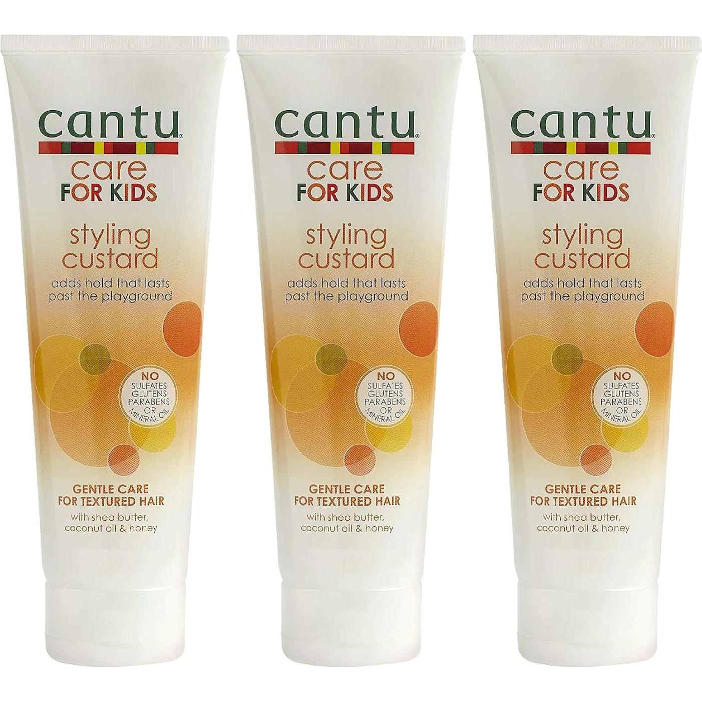 Cantu Care For Kids Styling Custard 3 Tubos 235ml