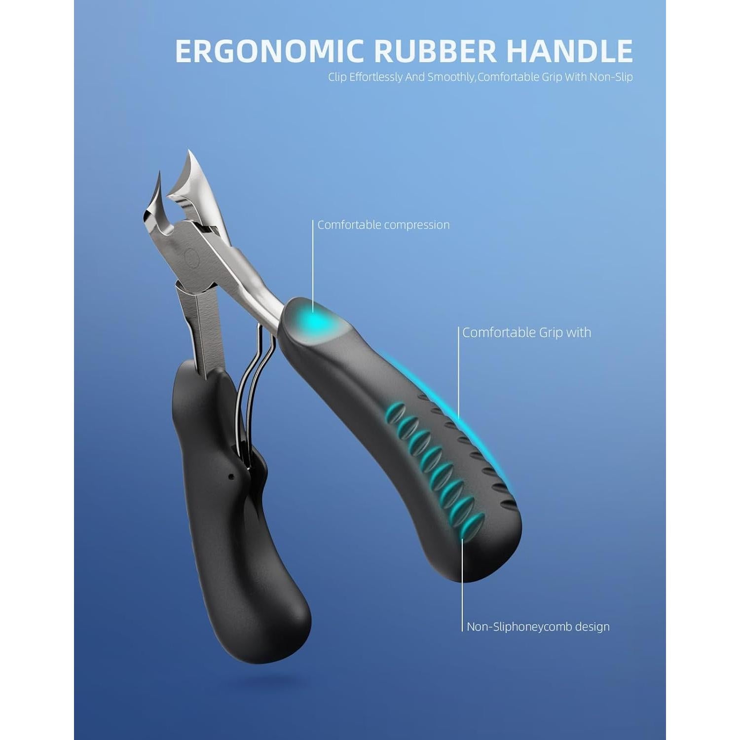 Cortauñas Profesional Kaasage KMP1 para Uñas Gruesas y Encarnadas