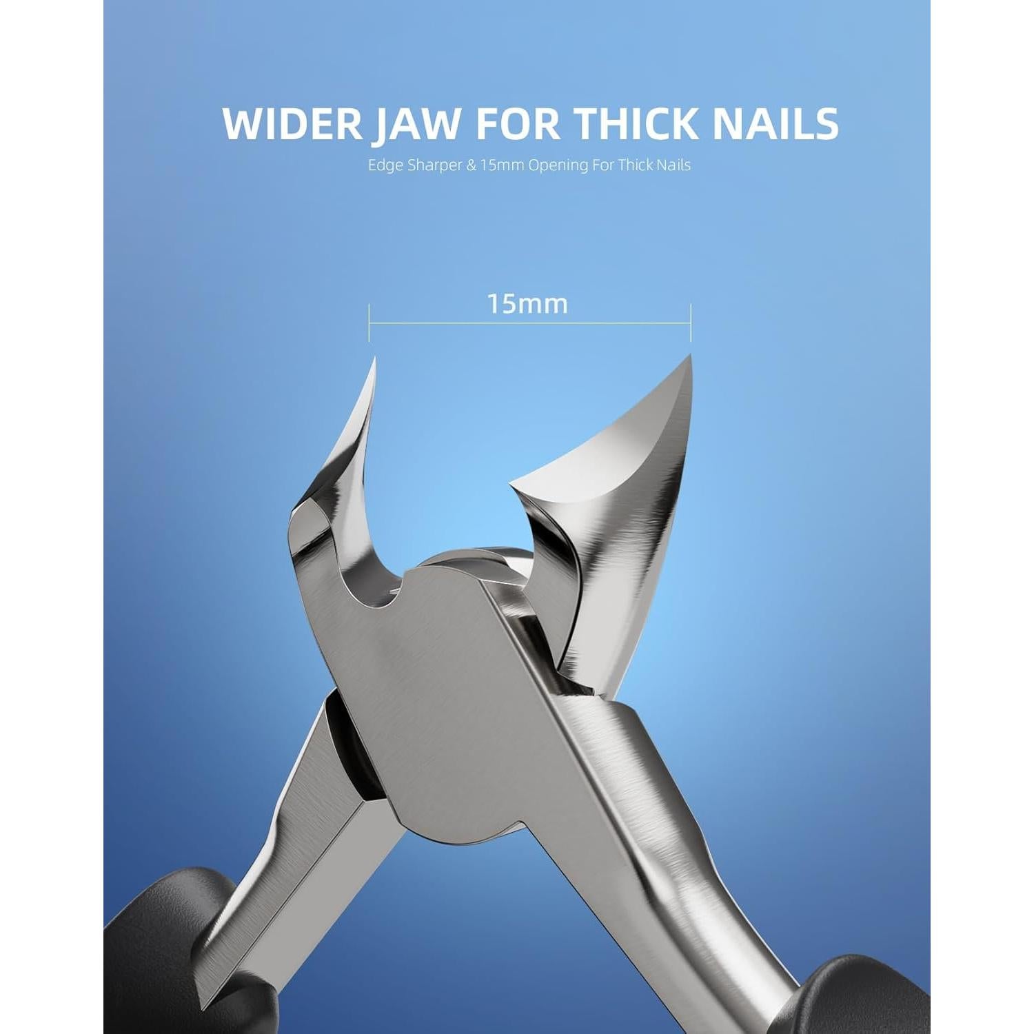 Cortauñas Profesional Kaasage KMP1 para Uñas Gruesas y Encarnadas