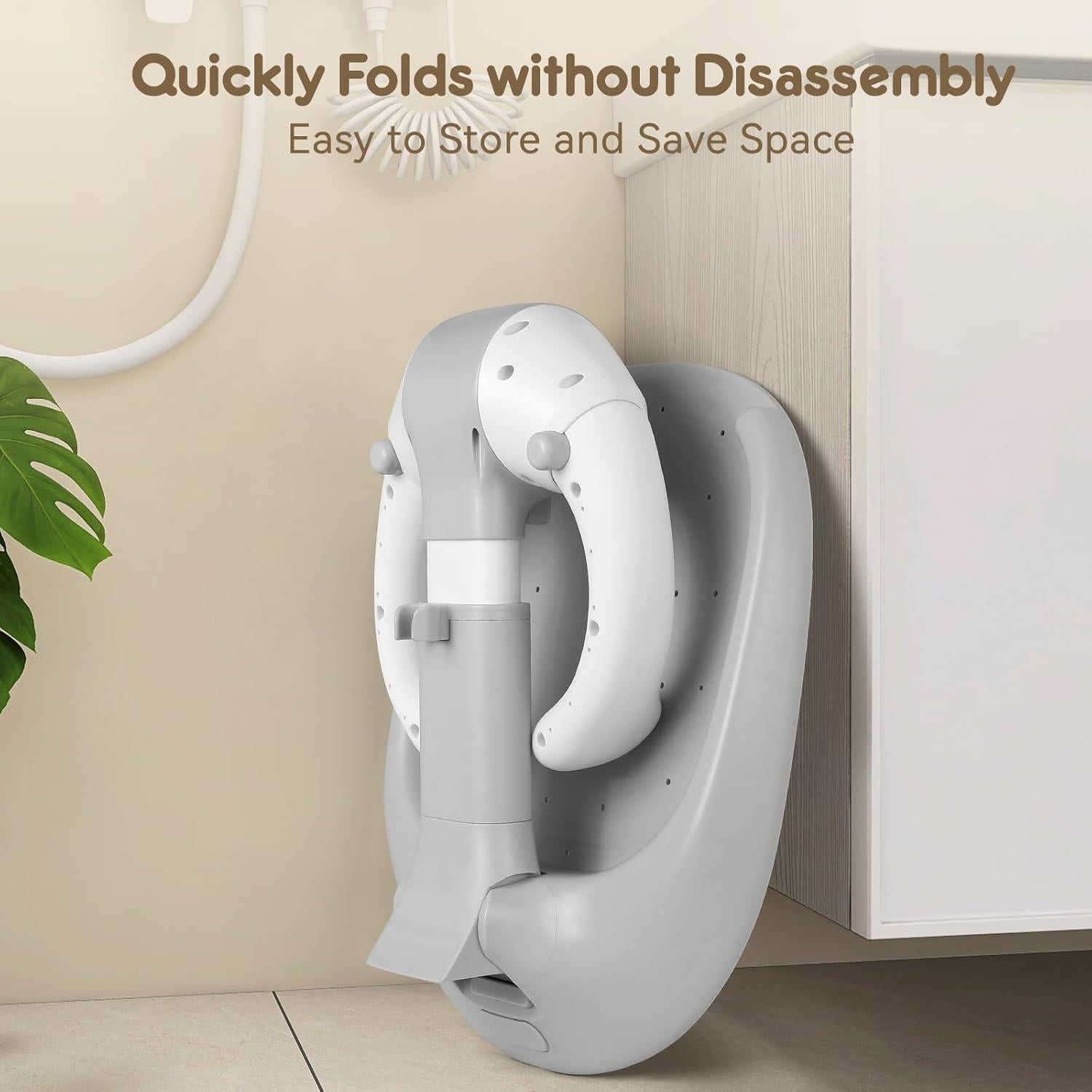 Soporte de Ducha Ajustable para Bebés Hebei Duoduohani Gris