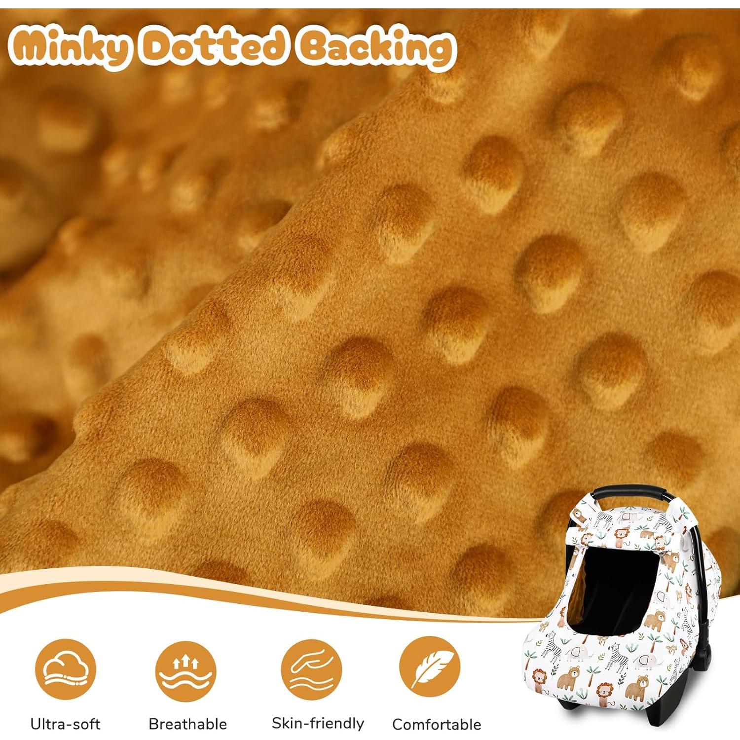 Funda para Asiento de Coche Bebé Animales - A Prueba de Viento