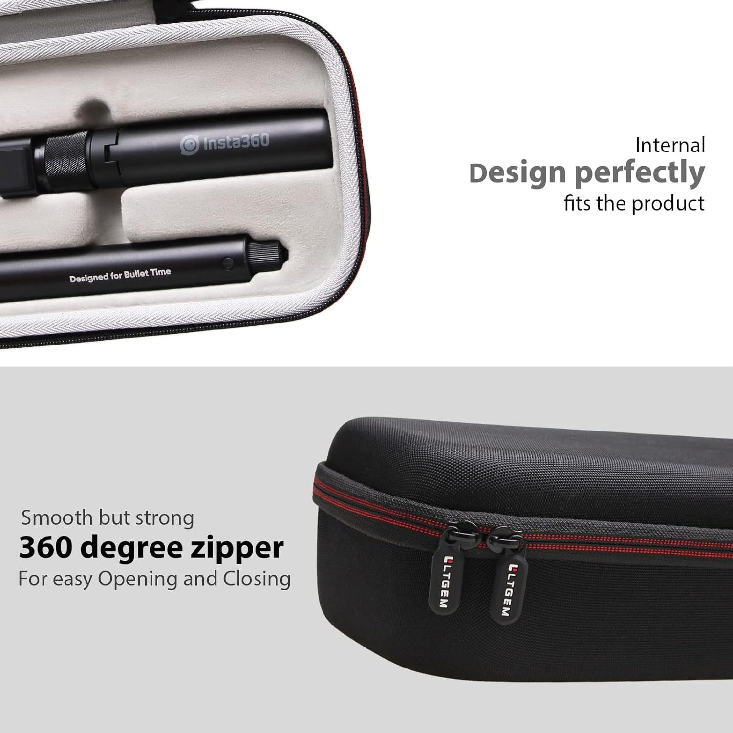 Funda protectora LTGEM para Insta360 ONE RS - 36.8x14.7x9.7cm