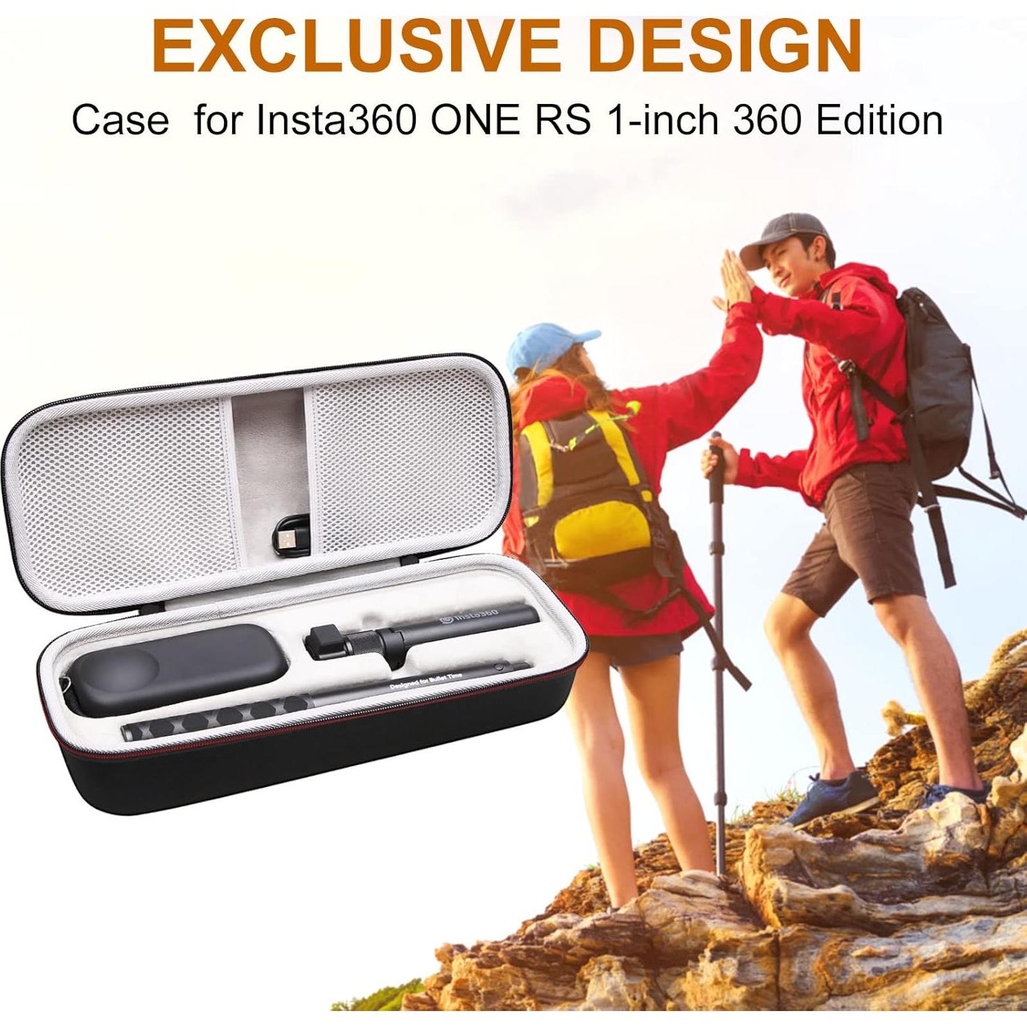 Funda protectora LTGEM para Insta360 ONE RS - 36.8x14.7x9.7cm