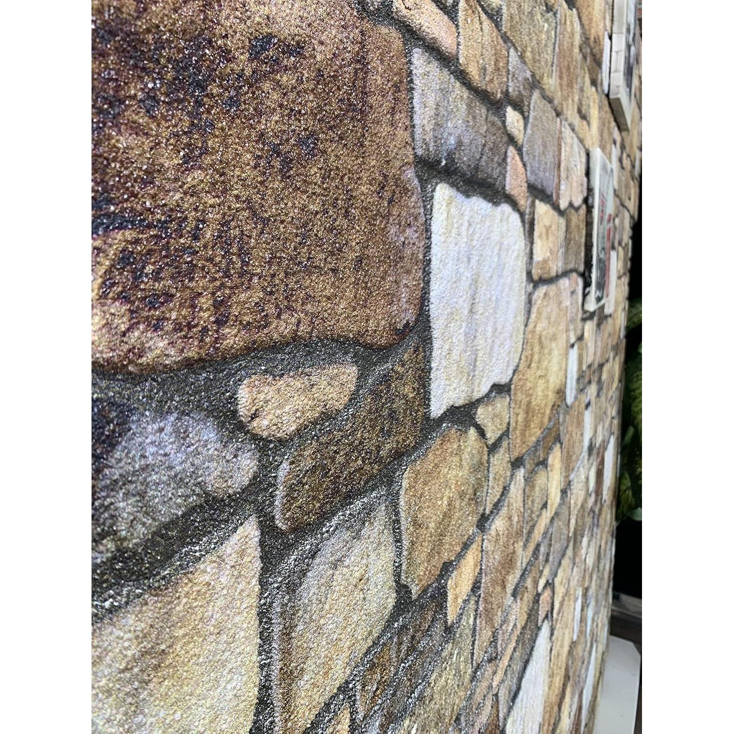 Paneles de Pared 3D Dundee Deco - Muestra 25.4x25.4 cm Piedra Beige