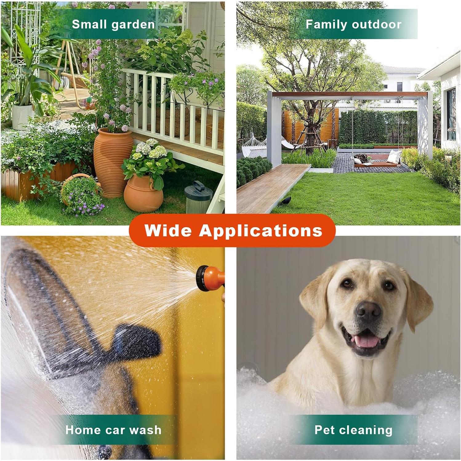 Carrete de Manguera Retráctil 19.81 m OVIIEVEK Montaje Pared