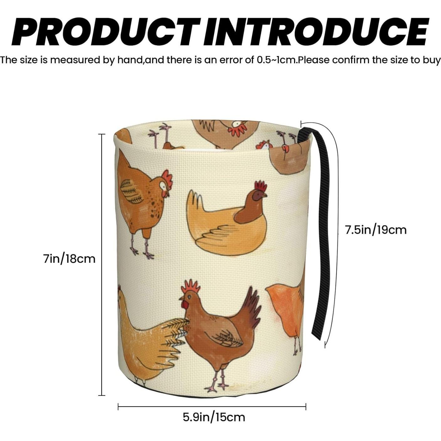 Basurero de Coche GYLILI Impermeable Plegable 19x15x18cm