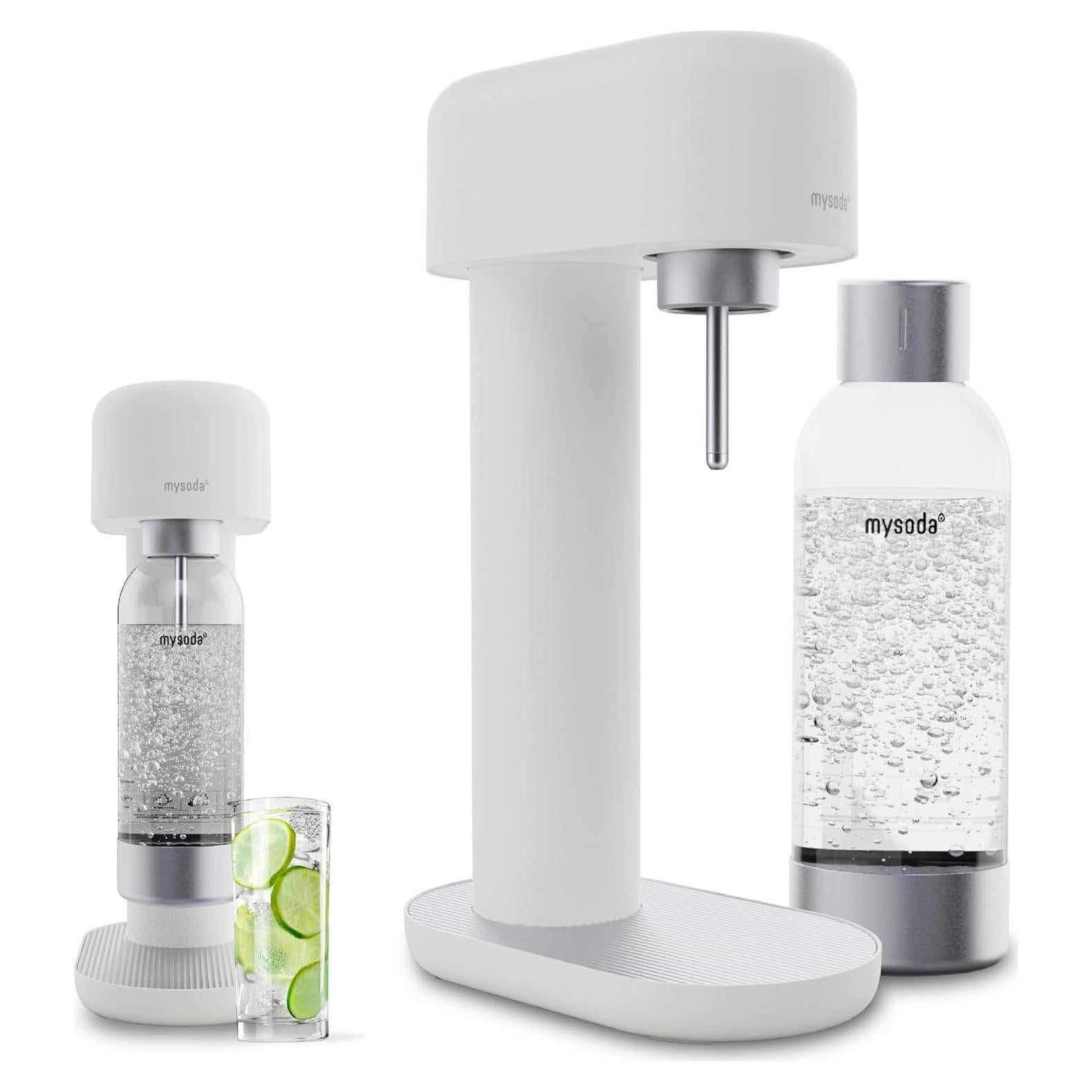 Mysoda Ruby 2 Máquina de Agua Espumosa 1L Blanca Silenciosa