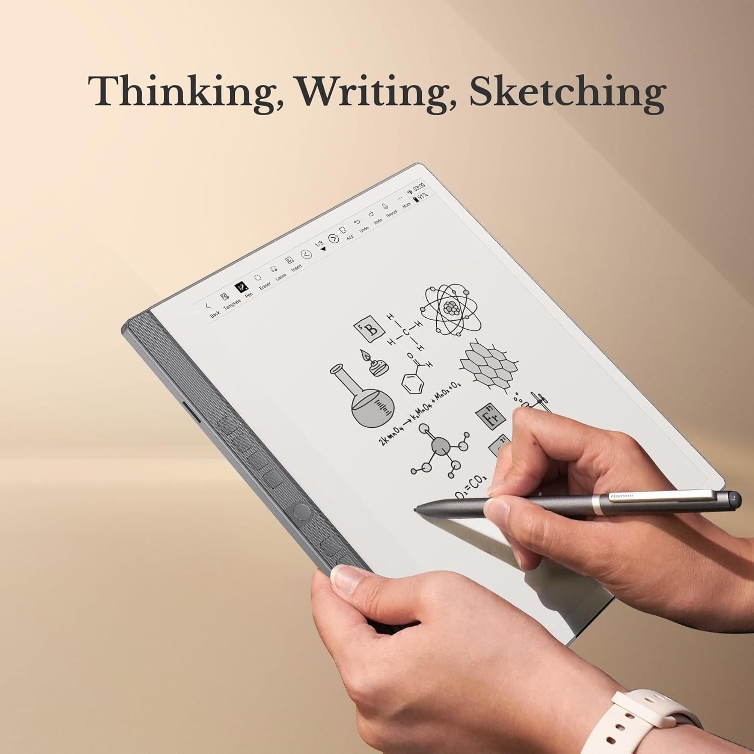 Tableta E-Ink Penstar eNote 2 10.3" 300 PPI con 2 Plumas B5