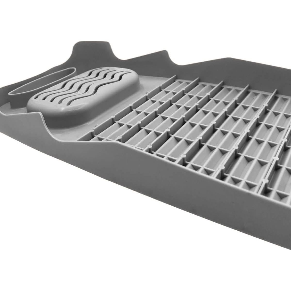 Tablón de Lavar Portátil LLpotata A-Gris 44.96x19.81cm