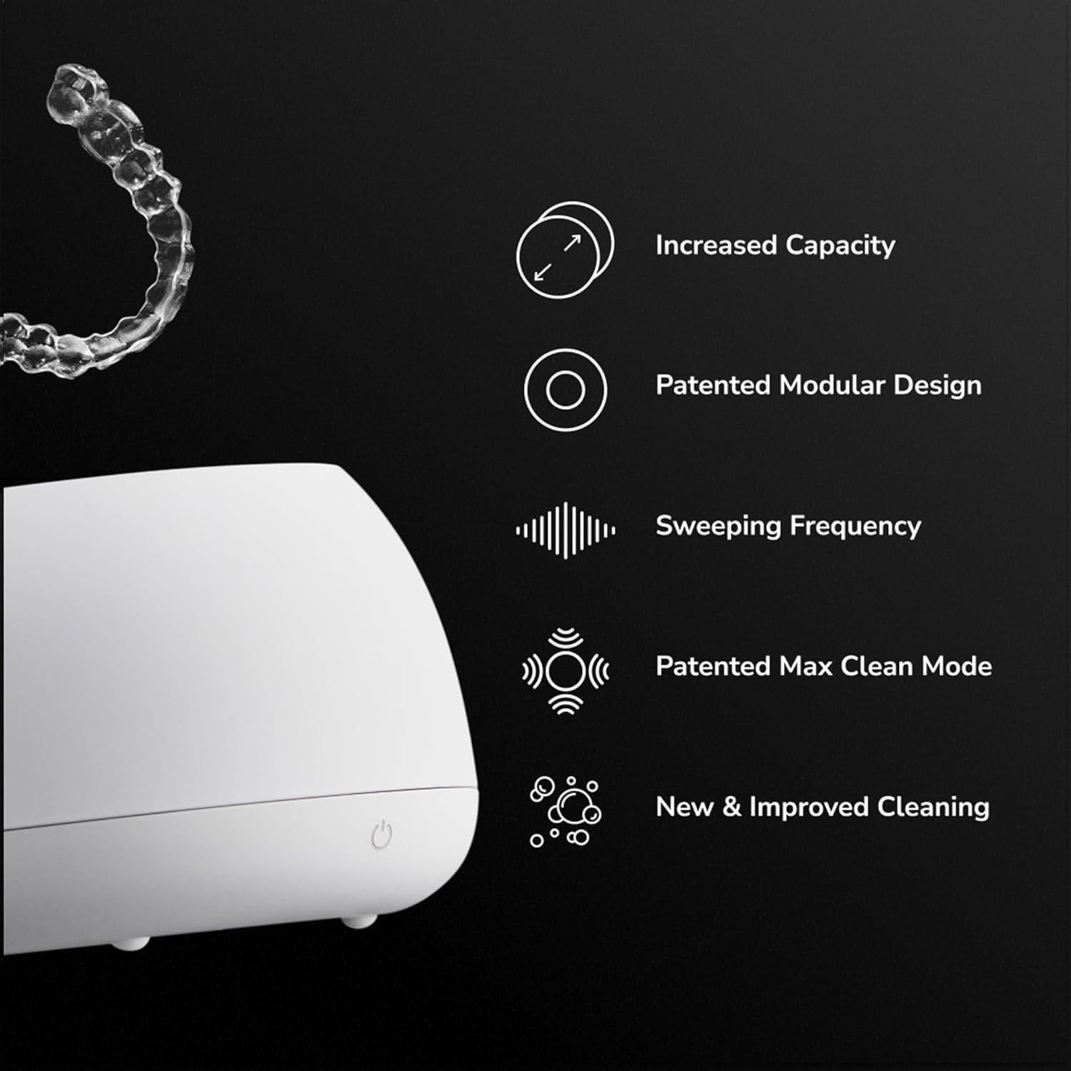 Limpiador Ultrasónico Zima Dental Pod PRO - 16.1x14.3cm