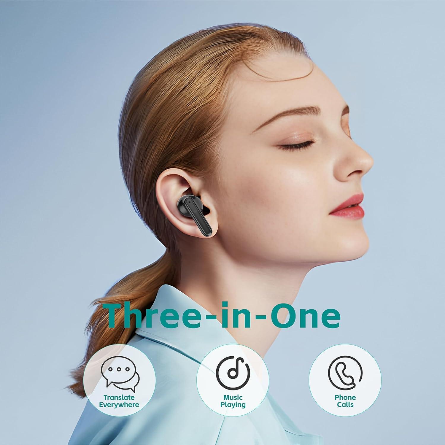 Auriculares de Traducción en Tiempo Real XY-17 - 142 Idiomas