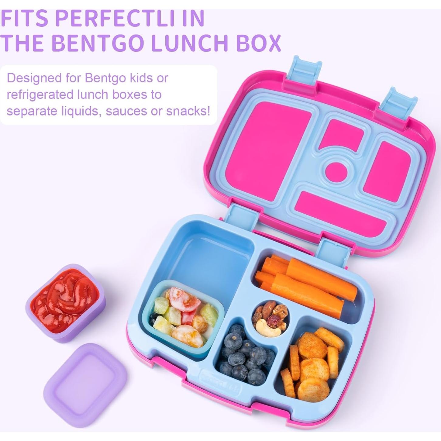 Contenedores de Aderezo Micebay 76.5 ml a Prueba de Fugas - 2 Piezas