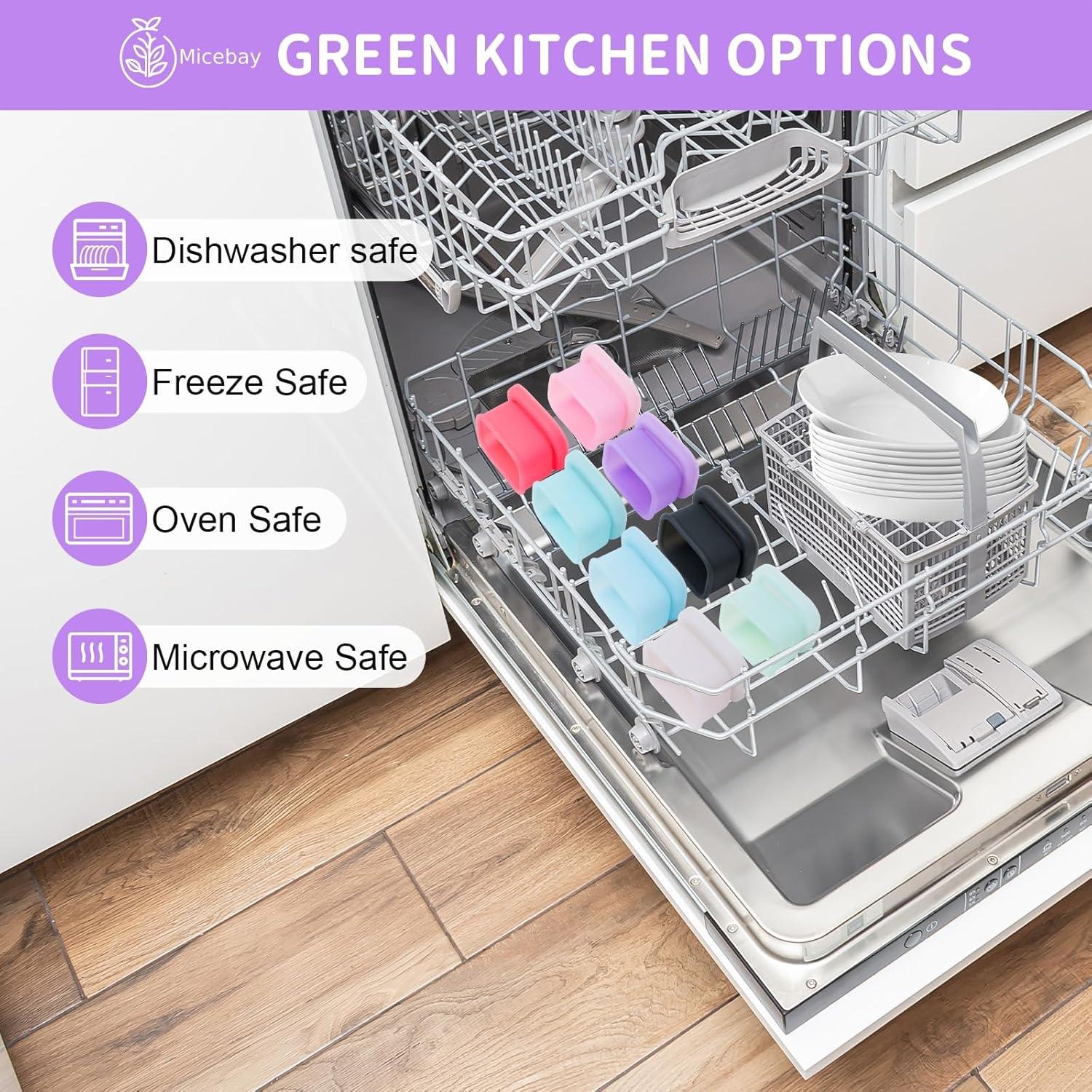 Contenedores de Aderezo Micebay 76.5 ml a Prueba de Fugas - 2 Piezas