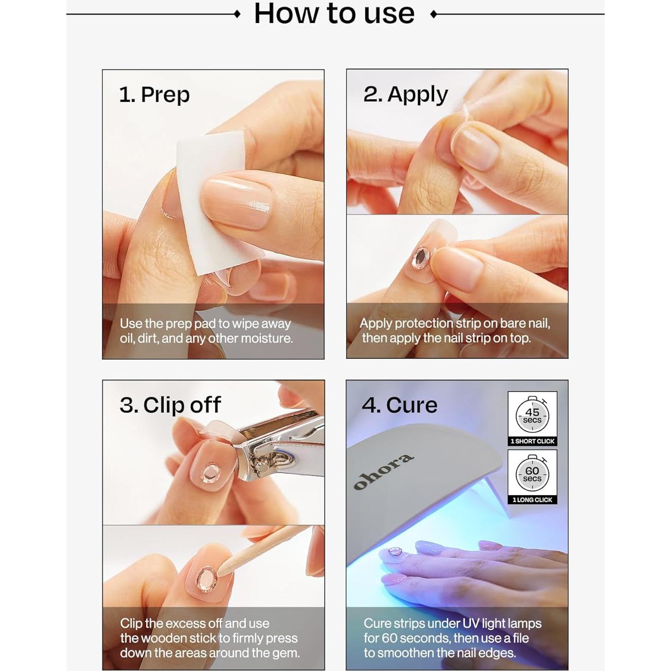 Gel Semi Curado ohora P Ajisai Drop - 14.5x6.7cm, Duradero