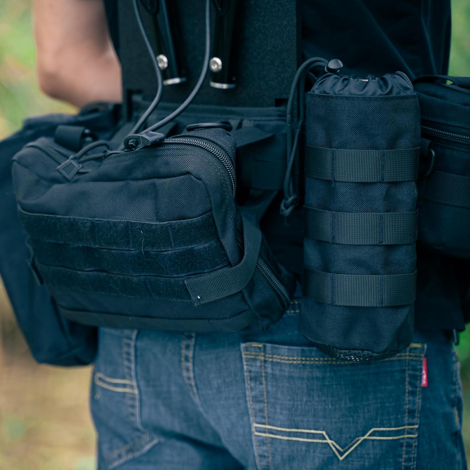 Sistema de Mochila con Chaleco de Luz Caminstarry - Grabación Video