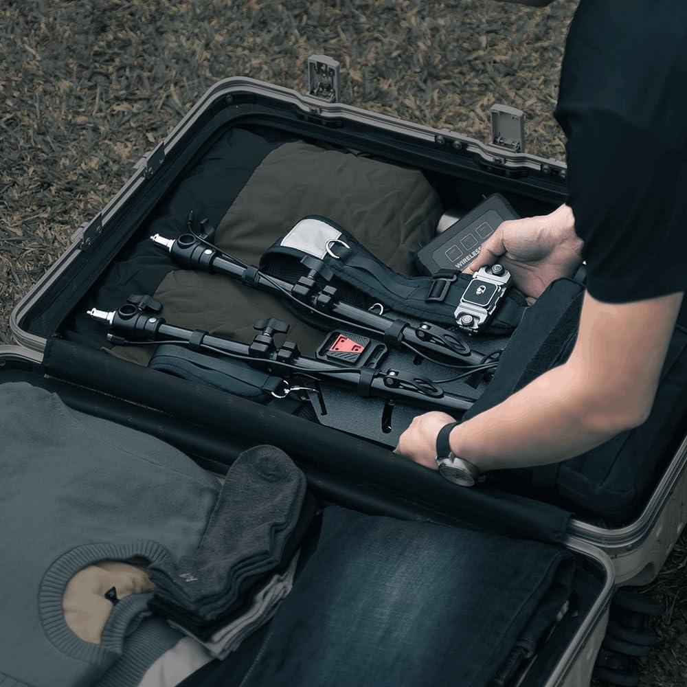 Sistema de Mochila con Chaleco de Luz Caminstarry - Grabación Video