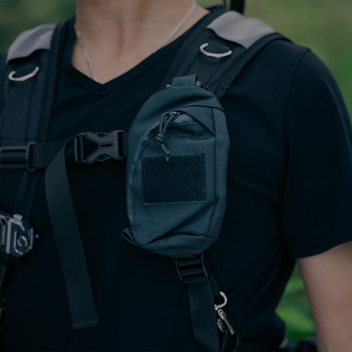 Sistema de Mochila con Chaleco de Luz Caminstarry - Grabación Video