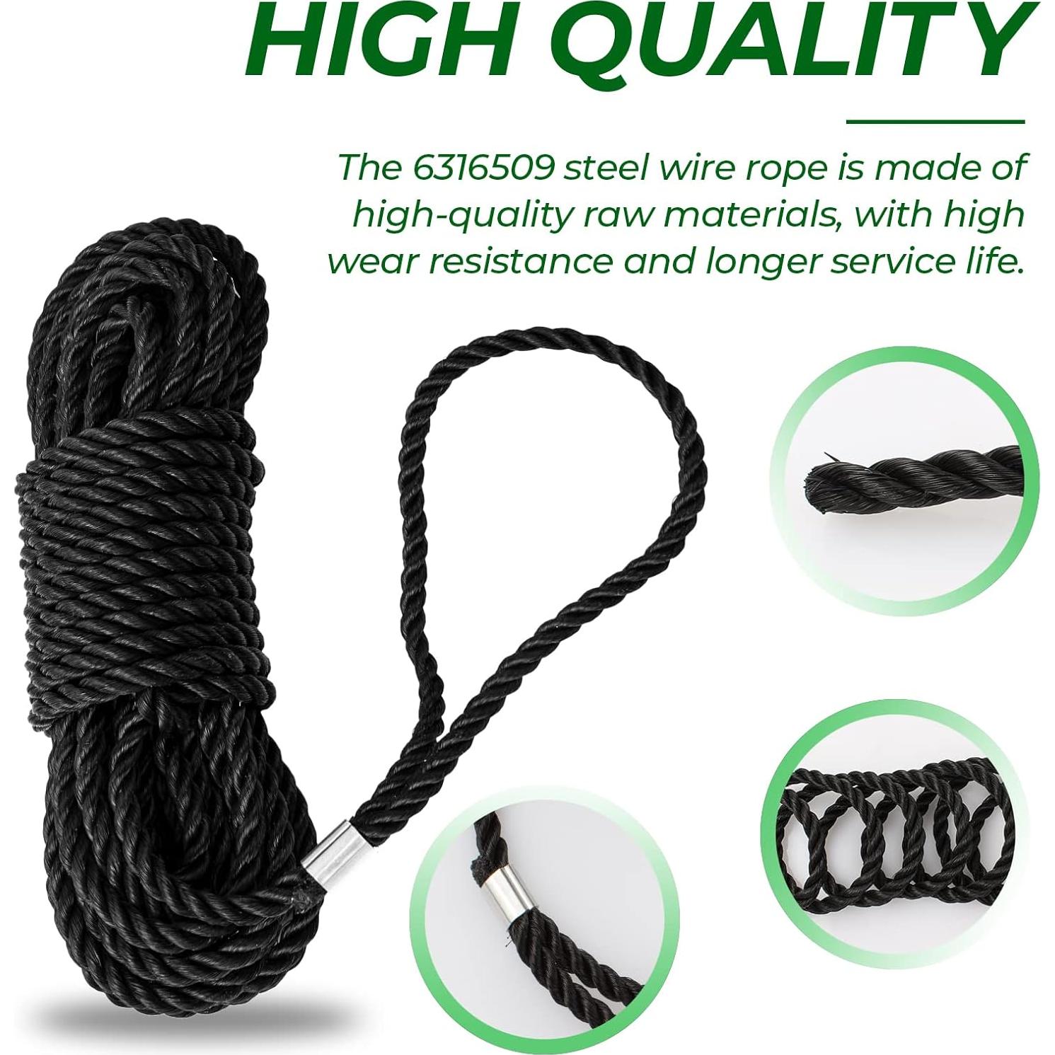 Cuerda de Reemplazo Sconva 6316509 para Escalera 0,79 cm