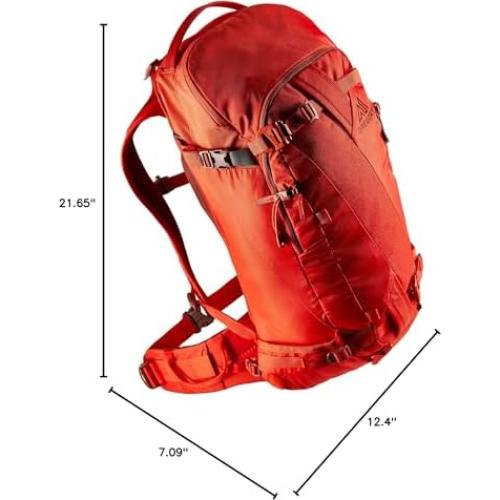 Mochila de Esquí y Snowboard Gregory Targhee 32L Rojo Lava