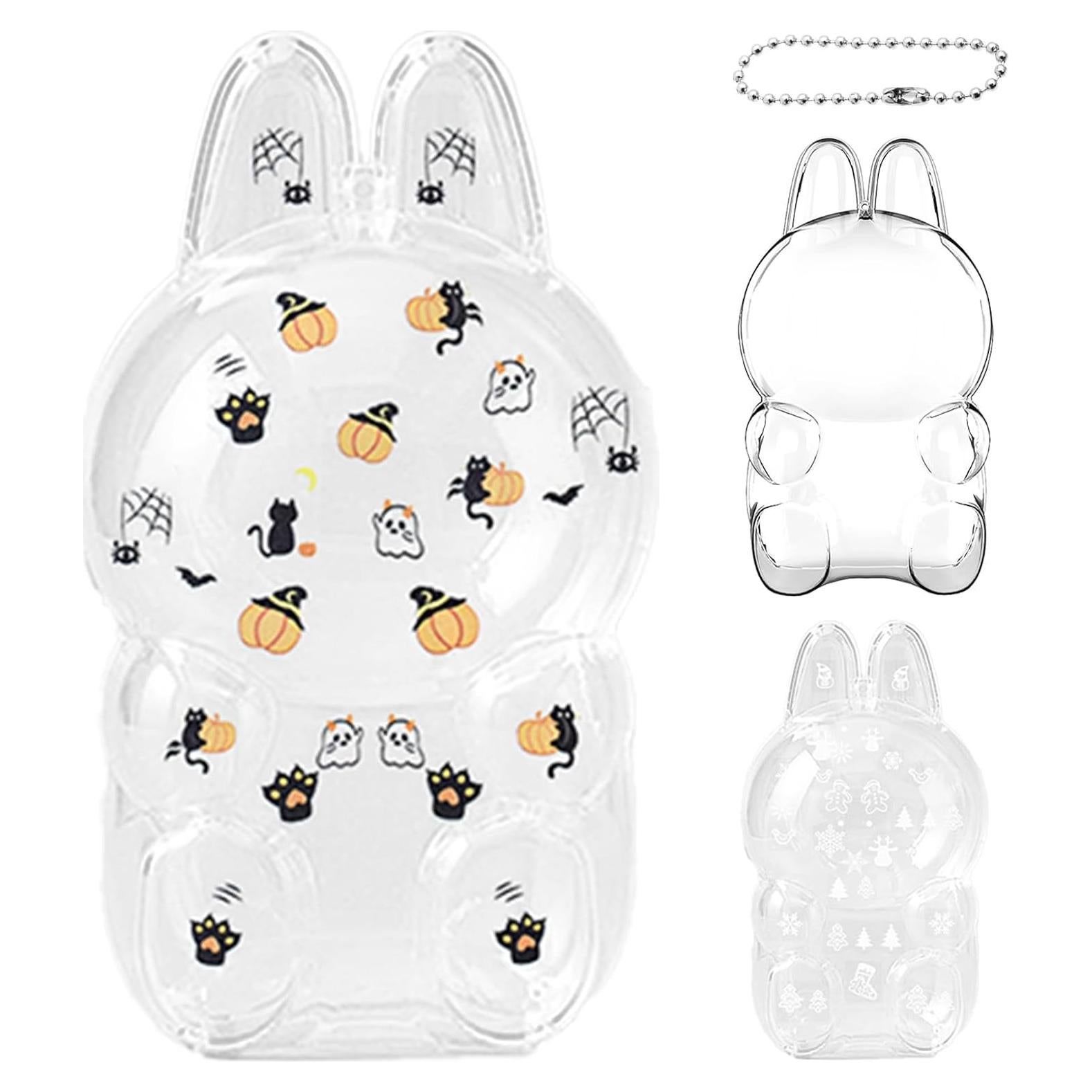 Funda Protectora Acrílica Bestoct para Muñeca Monstruo 15.5 cm