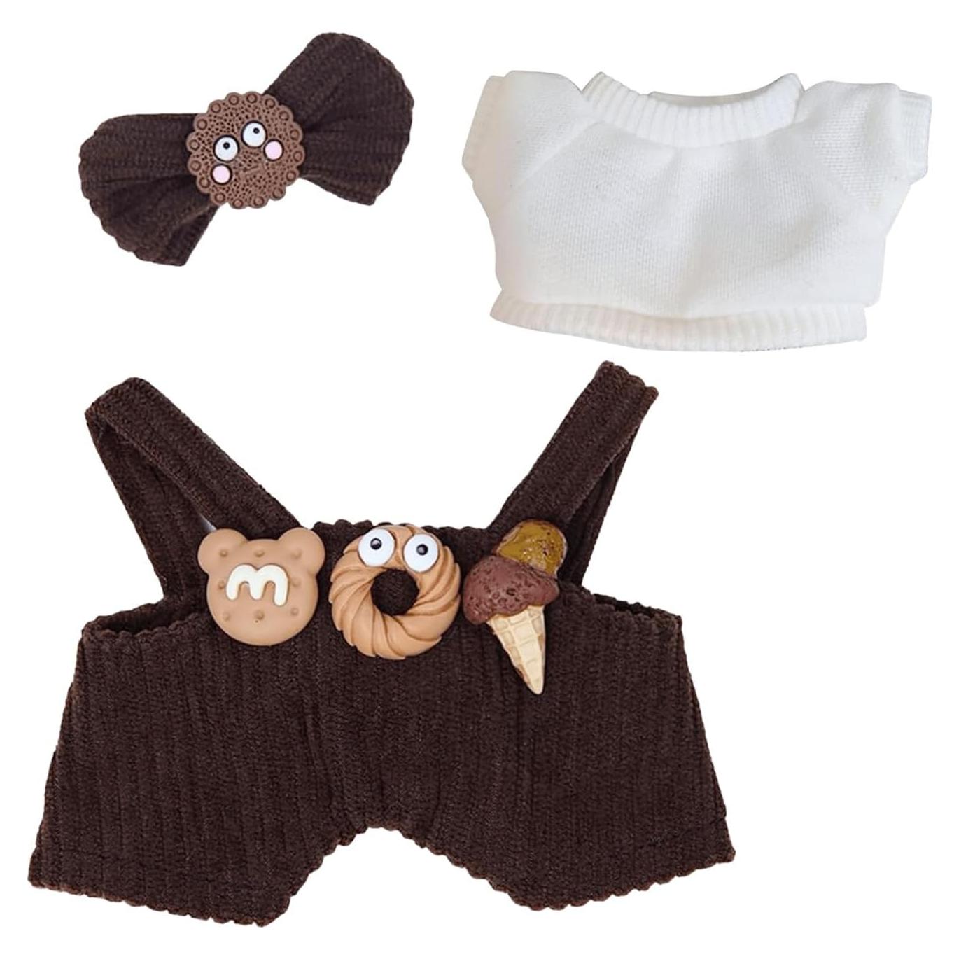 Ropa de Muñeca Helado Linda 17cm HuanRanYo - Conjunto Elegante