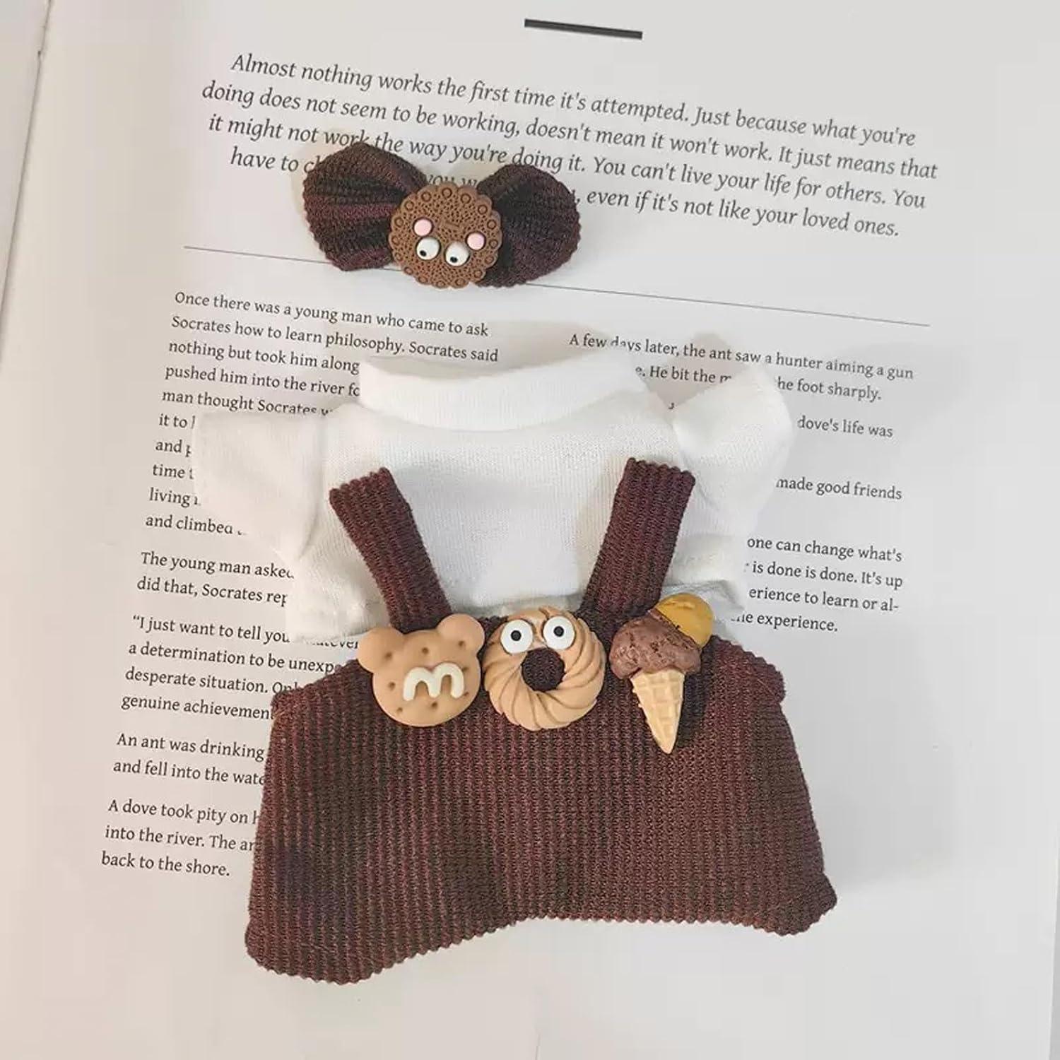 Ropa de Muñeca Helado Linda 17cm HuanRanYo - Conjunto Elegante