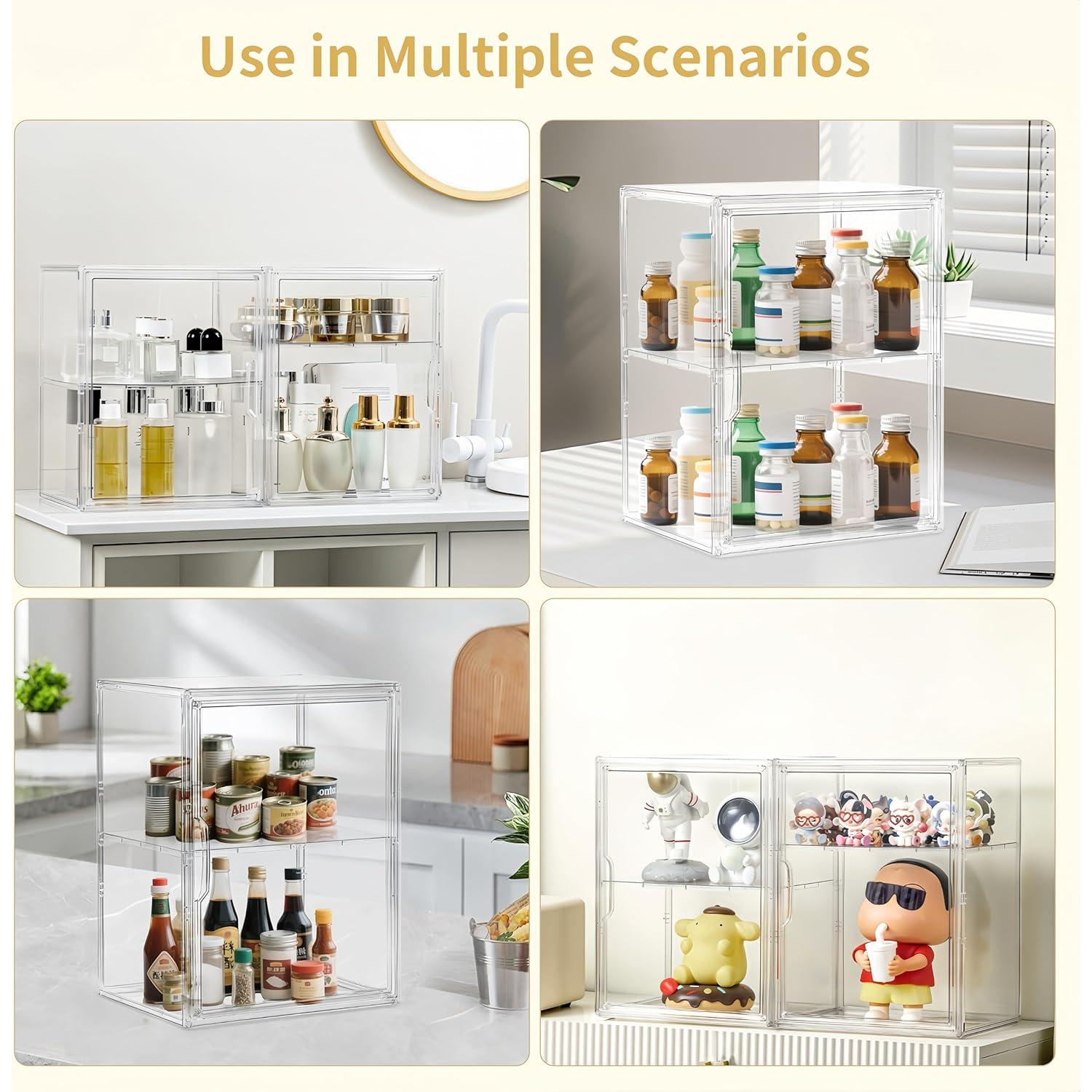 Caja de Exhibición Acrílica TrendyBin 2 Capas 1 Paquete