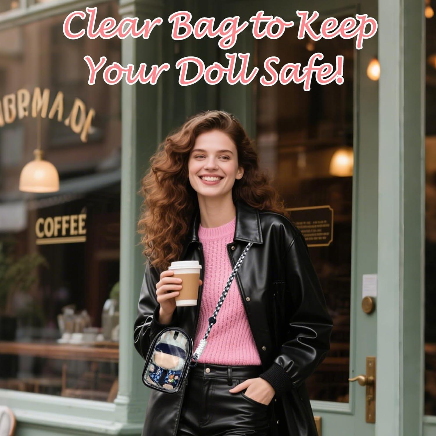 Funda Protectora Transparente Shantoushi para Muñecas 15.24cm