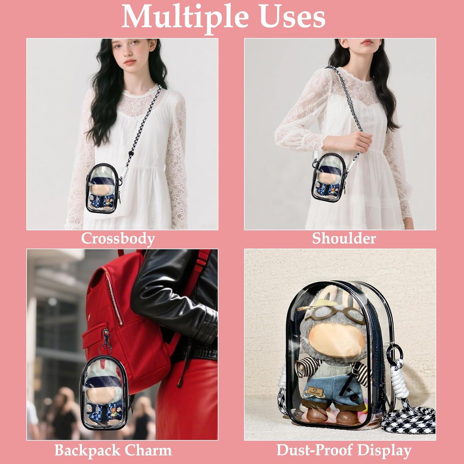 Funda Protectora Transparente Shantoushi para Muñecas 15.24cm