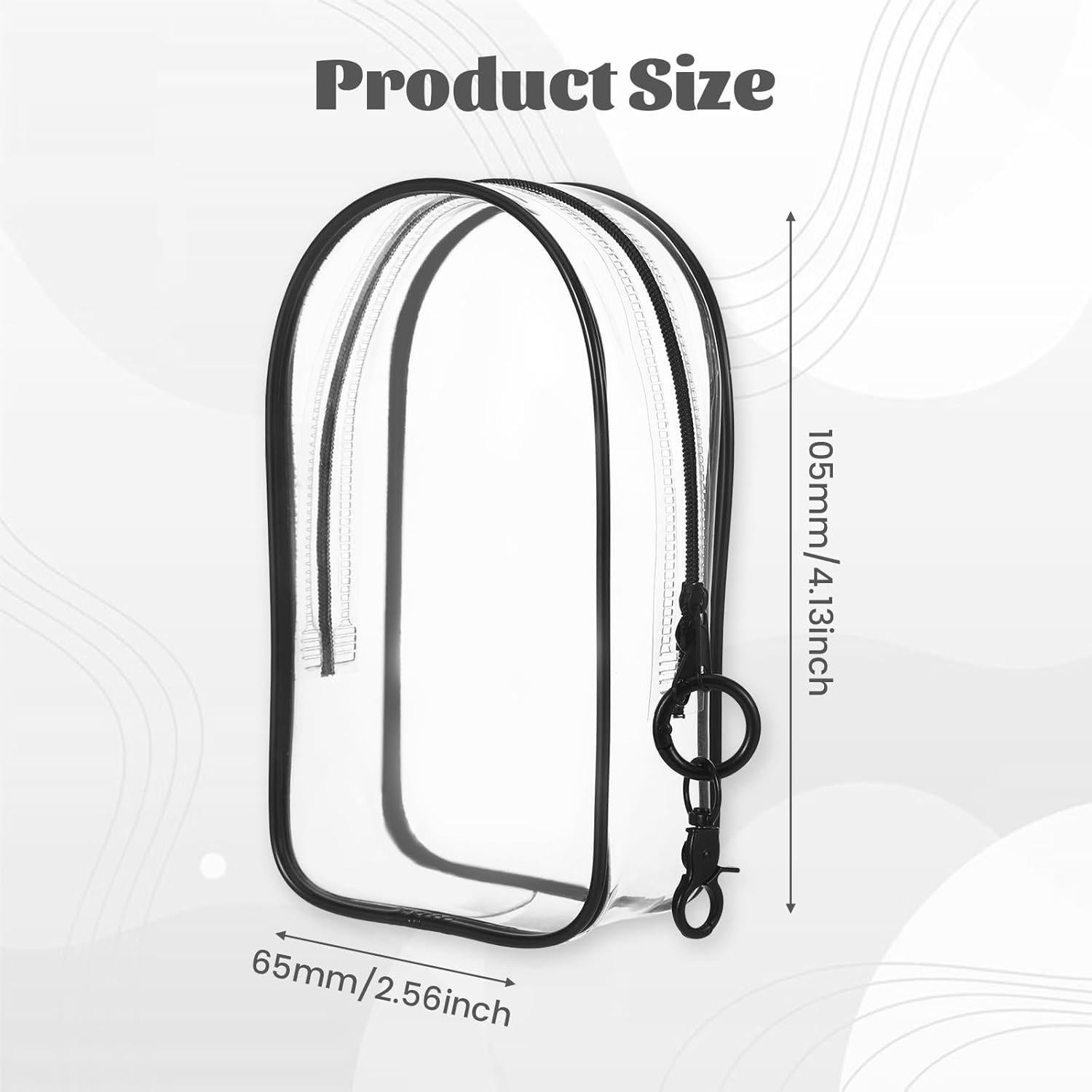 Funda Transparente para Llaveros Xyulaan con Cierre 20x14cm