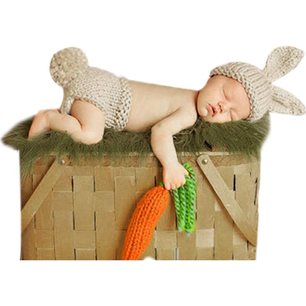 Disfraz de Conejito de Pascua Bebé OBEEII Hecho a Mano