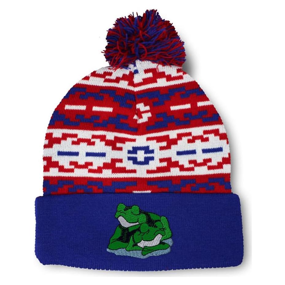 Gorro Pom Pom Unisex Speedy Pros Acrílico Invierno Talla Única