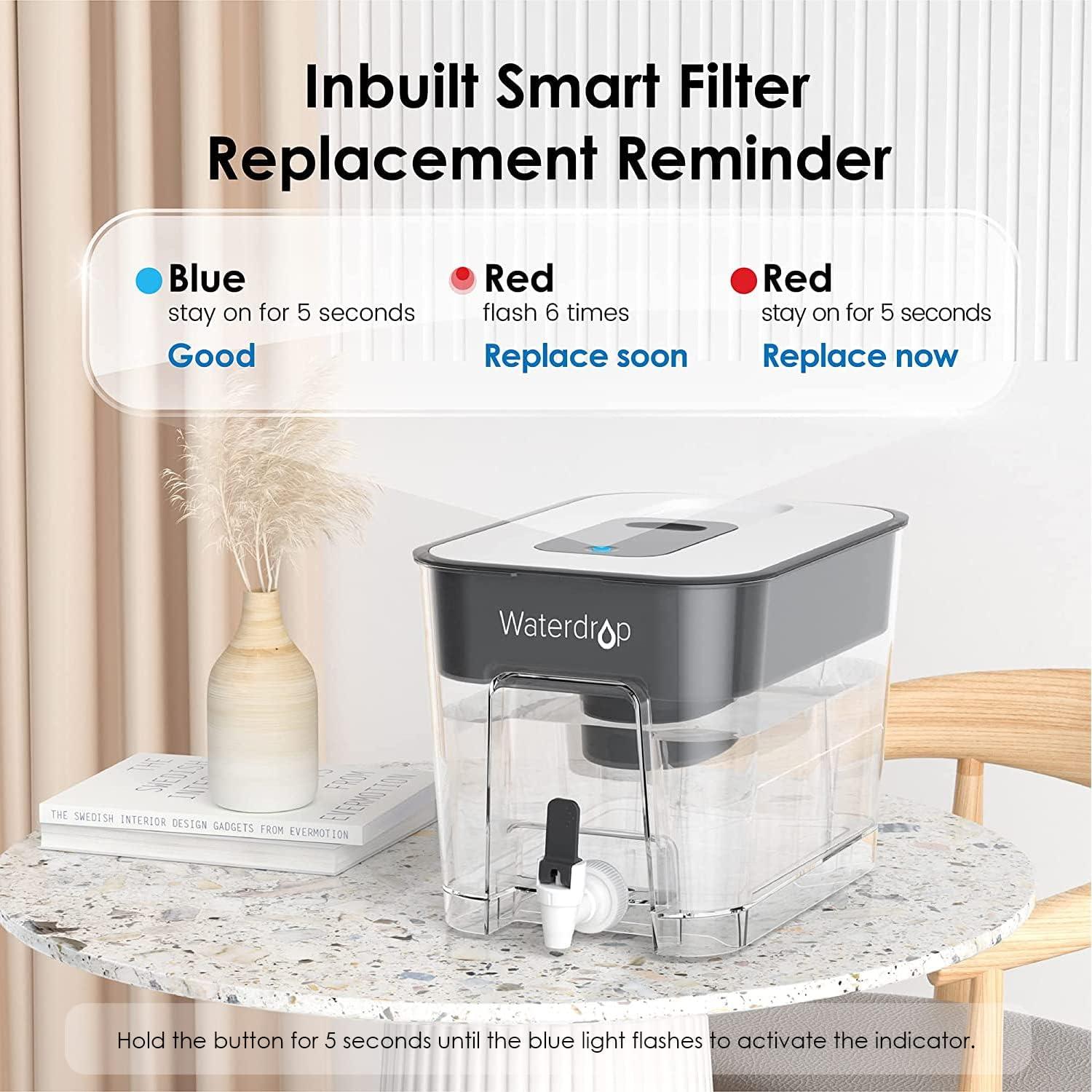 Dispensador de agua Waterdrop WD-WFD-22L 40 tazas NSF