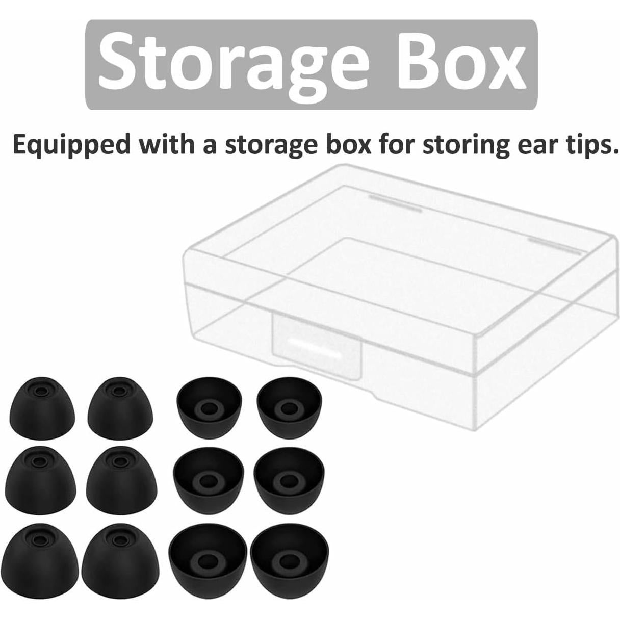 Consejos de Reemplazo JNSA para Auriculares JBL Vibe 200TWS - 6 Pares