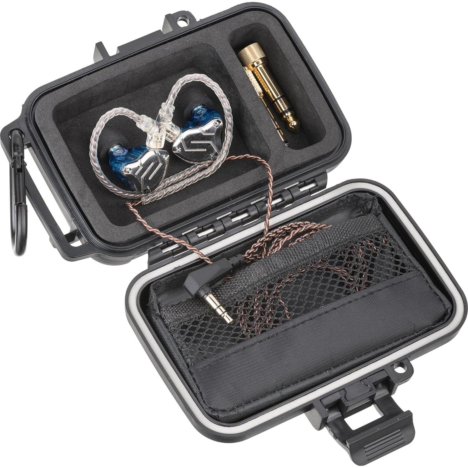 Estuche Duro GIGCASE para Monitores In-Ear Pequeño - Resistente al Agua