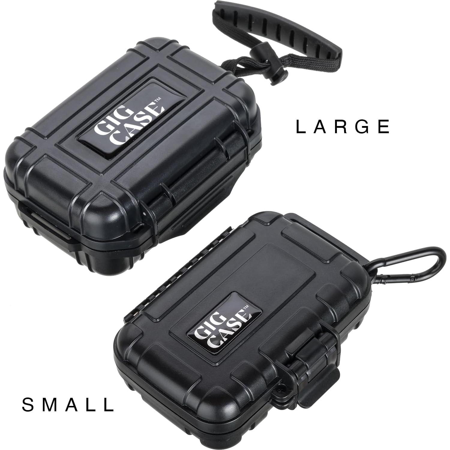 Estuche Duro GIGCASE para Monitores In-Ear Pequeño - Resistente al Agua