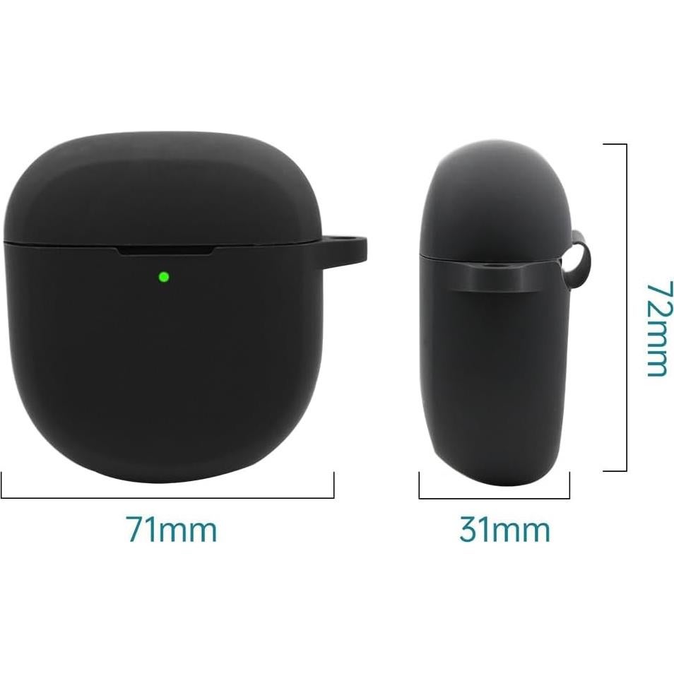 Funda de Silicona para QuietComfort Earbuds II Bose - Negro