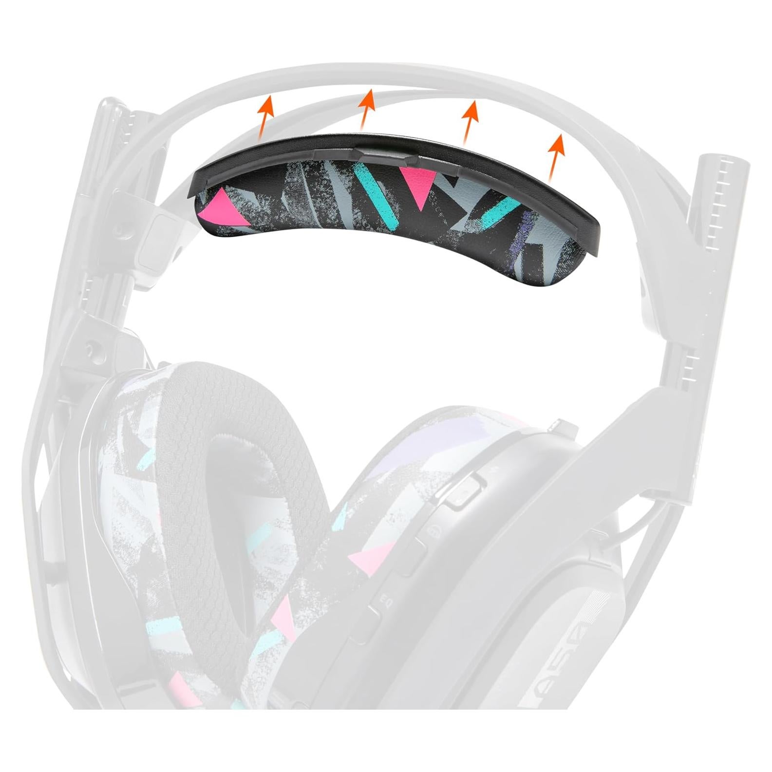 Diadema de Reemplazo WC BandZ A50 para Astro A50 Gen 4/5/A50X - Negro