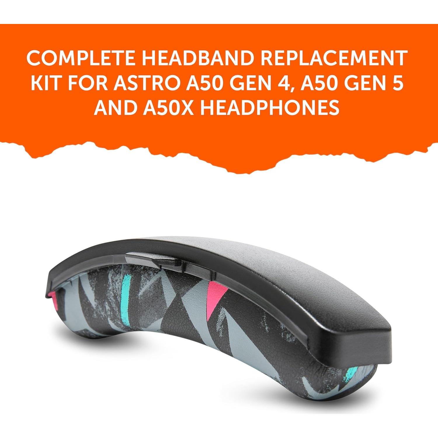 Diadema de Reemplazo WC BandZ A50 para Astro A50 Gen 4/5/A50X - Negro