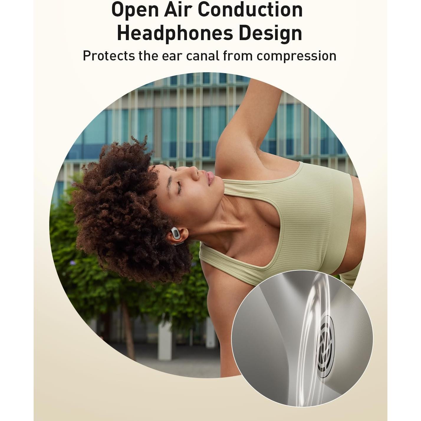 Auriculares Inalámbricos iWALK BTC006 Bluetooth 5.4 35h Beige