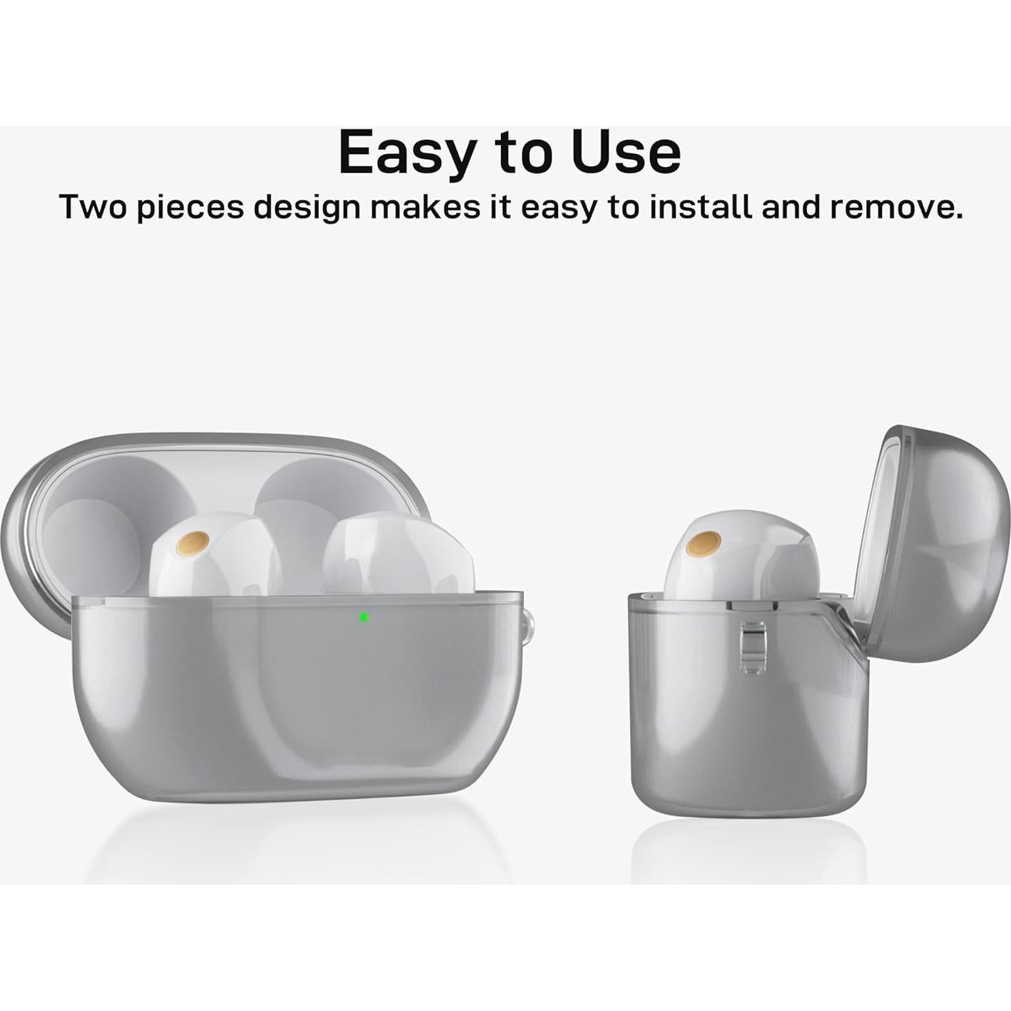 Funda Transparente Valkit para Sony WF-1000XM5 - TPU Suave