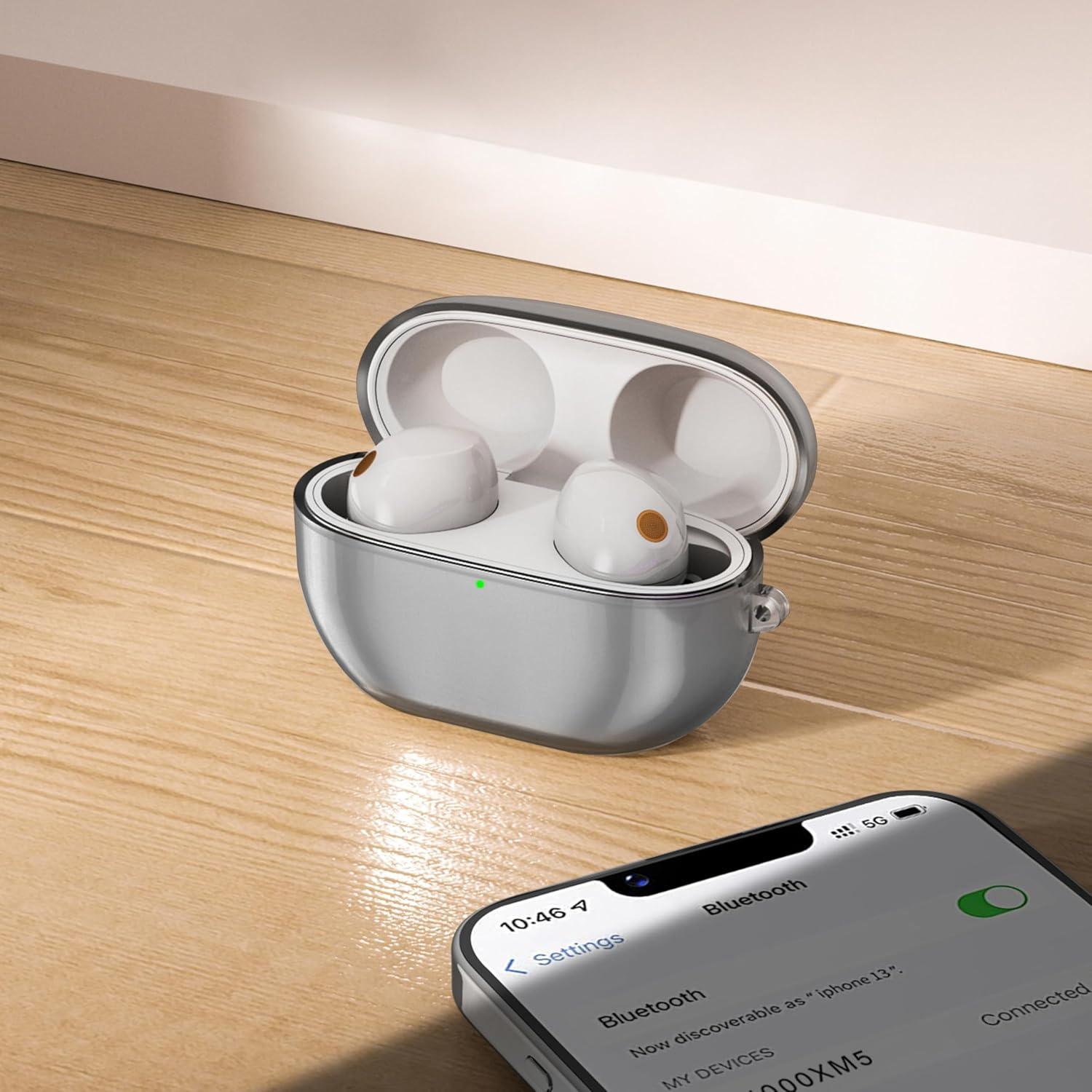 Funda Transparente Valkit para Sony WF-1000XM5 - TPU Suave