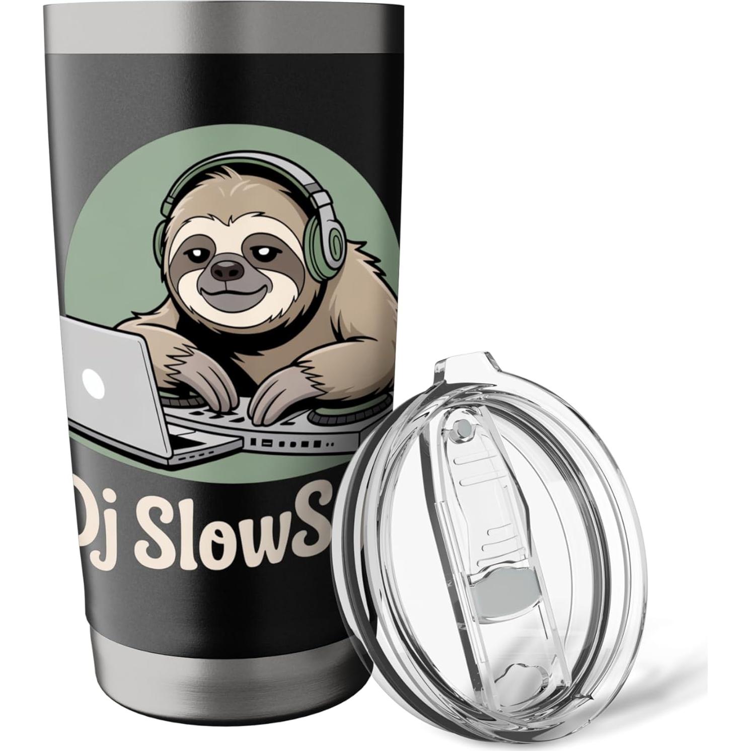 Vaso Aislado Acero Inoxidable 20 oz Chill Sloth DJ
