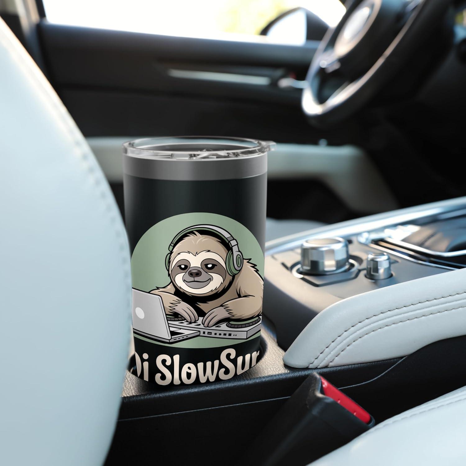 Vaso Aislado Acero Inoxidable 20 oz Chill Sloth DJ