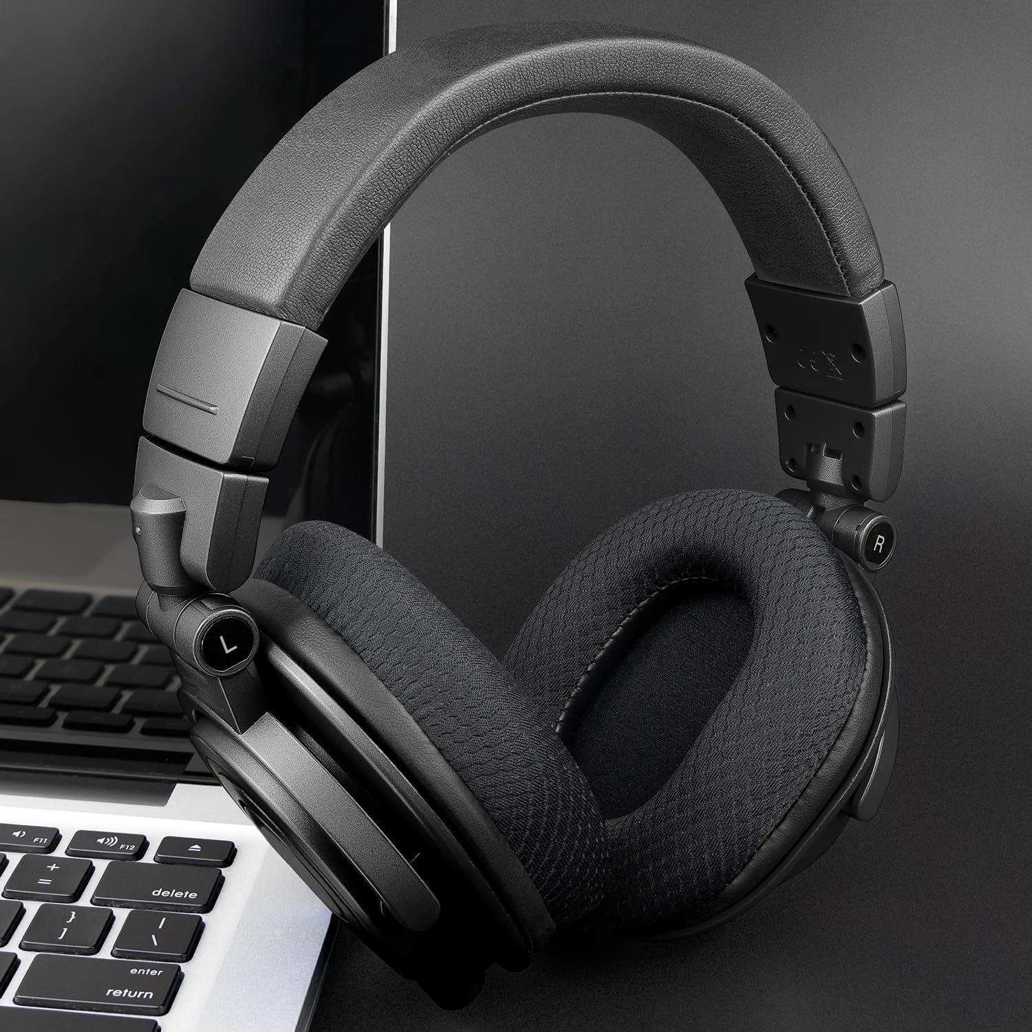 Almohadillas de Reemplazo SOULWIT para Auriculares Audio Technica M50X