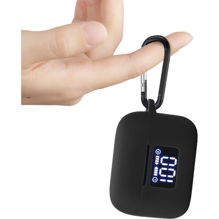 Funda de Silicona SMAATE para Auriculares TOZO T21 - Negra