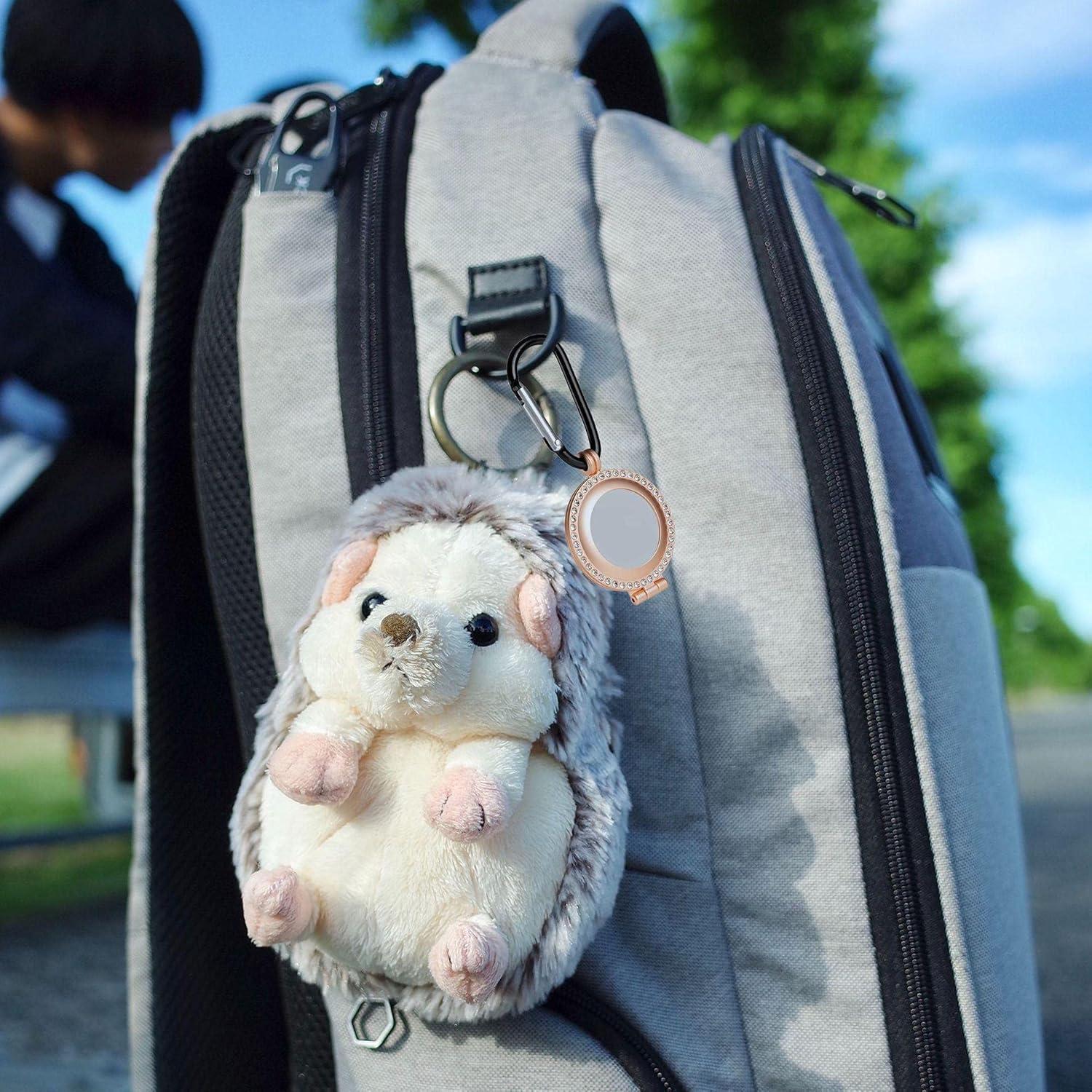 Funda Protectora para AirTag LONGSING Oro Rosa - Anti-Rasguños