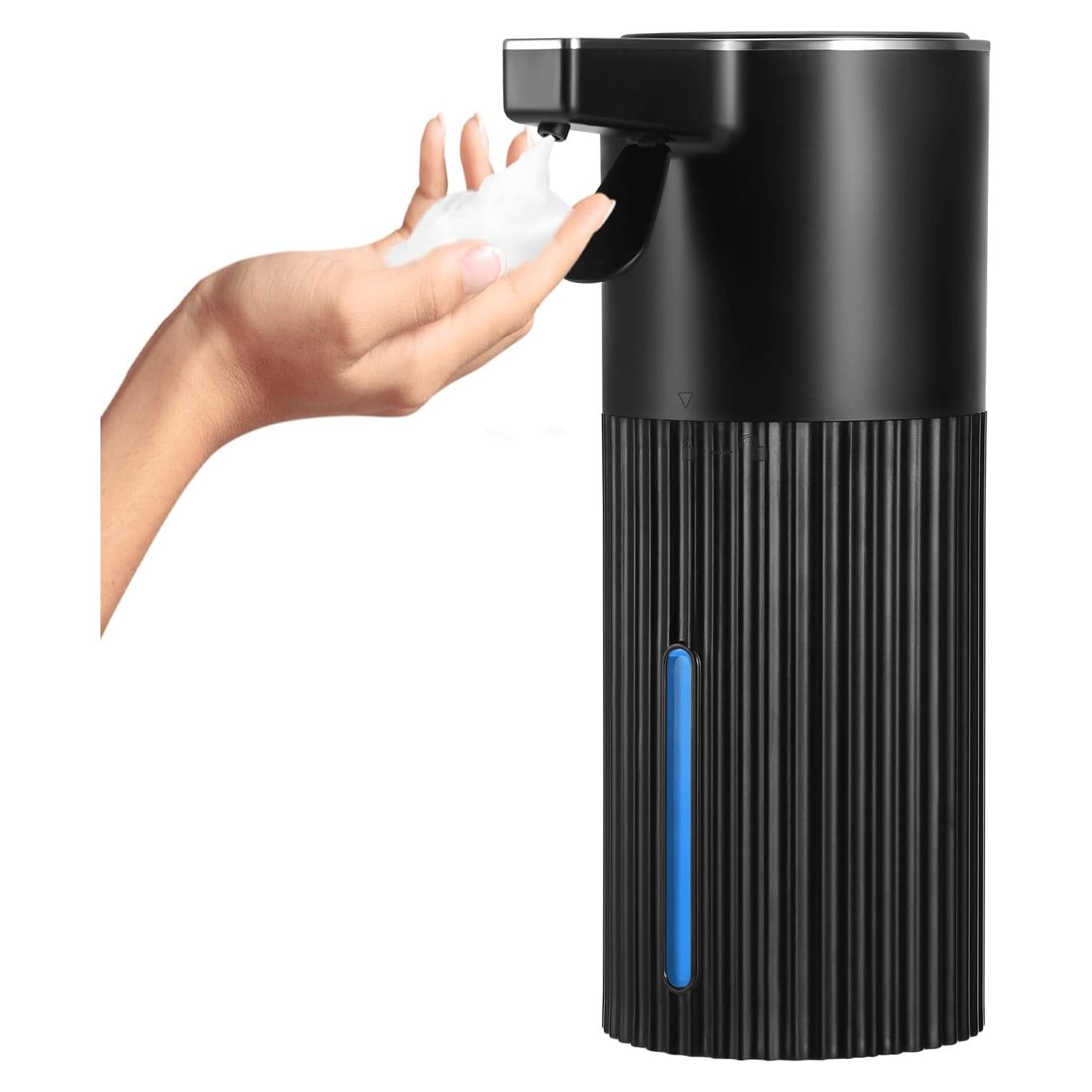 Dispensador Automático de Jabón UAYBABU 400 ml Táctil Negro