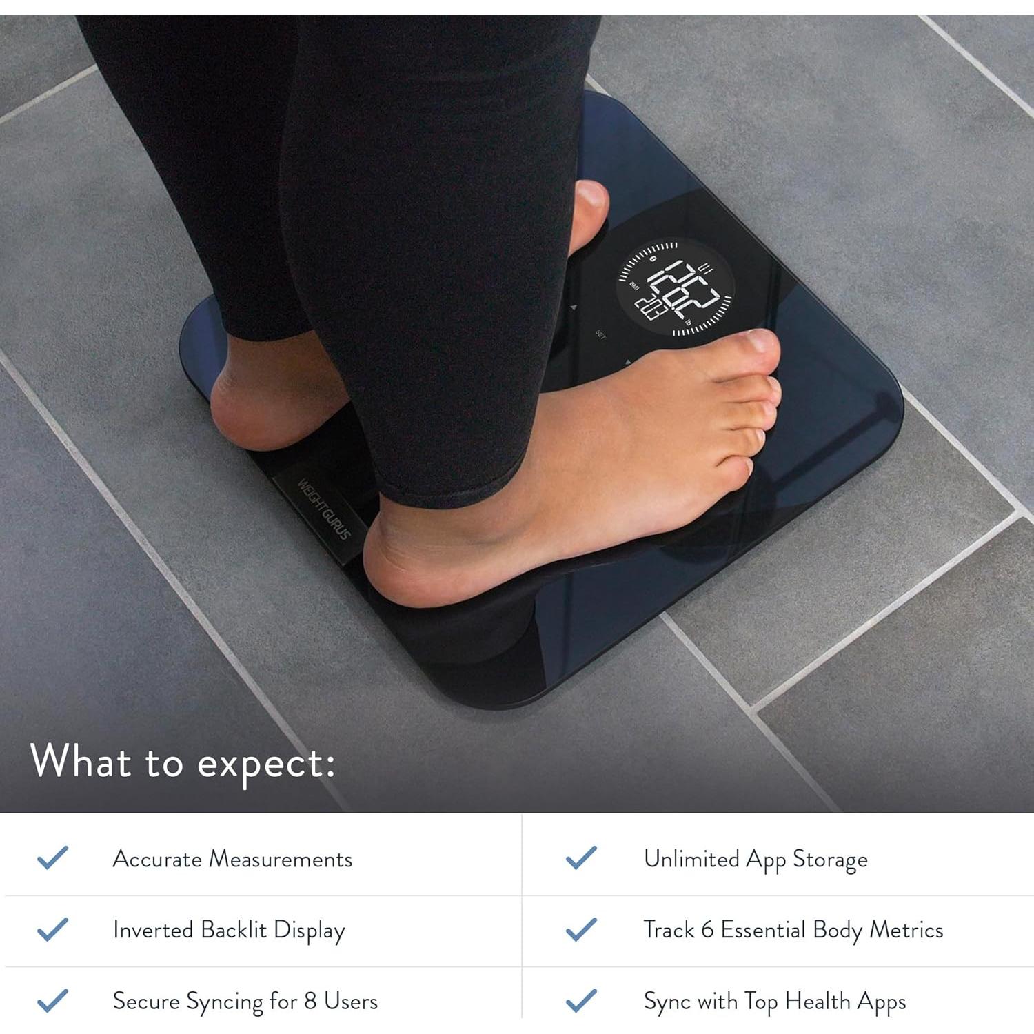 Báscula Digital Inteligente Greater Goods Bluetooth 36.3x34.6cm