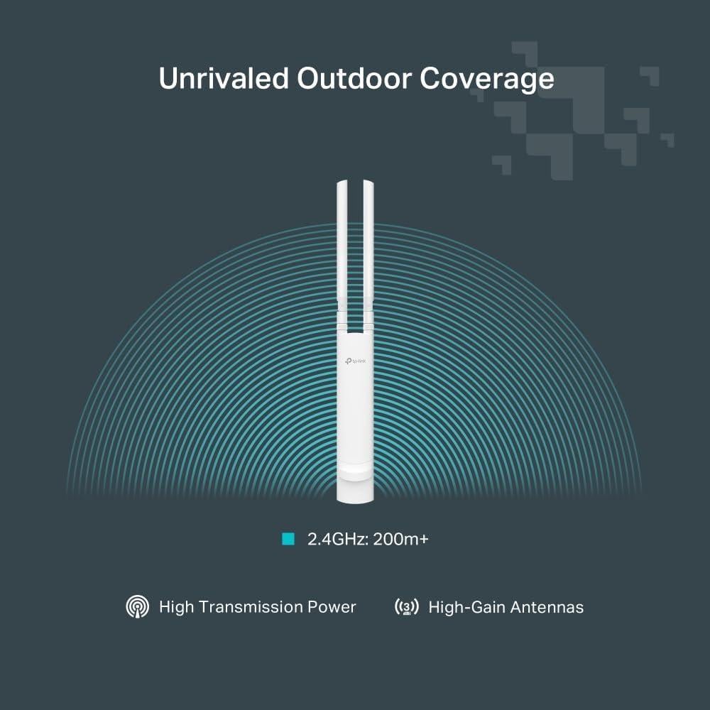 Punto de Acceso Inalámbrico TP-Link Festa F41 Exterior 300Mbps